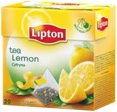 Lipton Té Negro Premium con Limón - Bolsitas Innovadoras