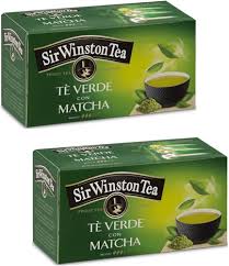 Té Verde con Matcha Sir Wiston - Pack Doble de 20 Bolsitas