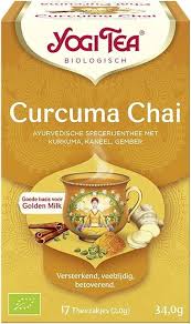 Té Yogi Chai Cúrcuma - 17 Saquetas