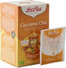 Yogi Tea - Chai Cúrcuma: Infusión Ayurvédica de Especias