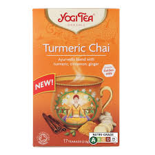 Té Chai de Cúrcuma Yogi - 17 Bolsitas