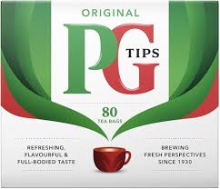 PG Tips: 80 Bolsitas de Té en Pirámide - 232g