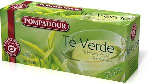 Pompadour Té Verde - 25 Bolsitas
