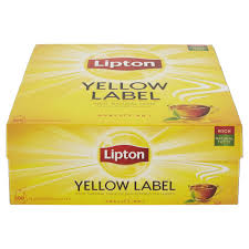 Lipton Té Negro Yellow Label - Caja 100 Sobres