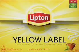 Pack de 12 - Té Lipton Yellow Label