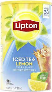 Mezcla de Té Helado Lipton Sabor Limón 38 qt
