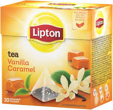Lipton Té de Vainilla y Caramelo - 20 Bolsitas