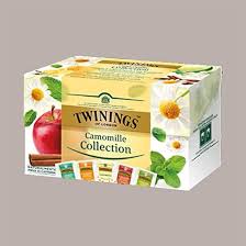 Caja de Madera con 12 Compartimentos y 120 Filtros de Té Twinings