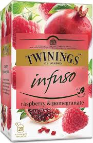Infusión Twinings de Frambuesa y Granada - 20 Sobres