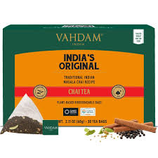 VAHDAM Masala Chai: 30 Pirámides de Sabor