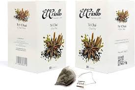 Té Chai Gourmet El Criollo - Pack 2x20 Bolsitas