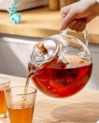 Tetera de Cristal Baffect 1.8L con Filtro