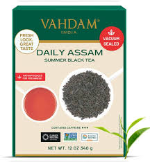 VAHDAM Assam Té Negro Suelto Fuerte - 340g (170+ Tazas)
