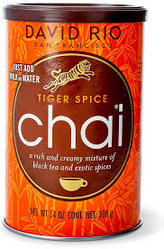 Mezcla de Chai Tiger Spice de David Rio - 396g