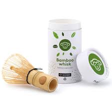 Batidor de Bambú PureChimp para Té Matcha